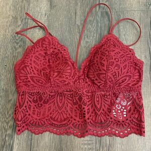 cute gilly hicks lace bralette medium
